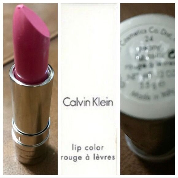 Calvin Klein Lipstick in Peony‎ made in Italy - Picture 1 of 5